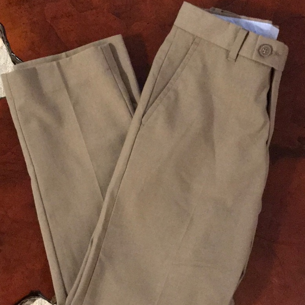Nautica khaki suit pants.